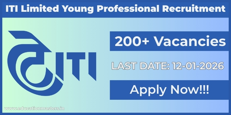 ITI Limited Young Professional Recruitment